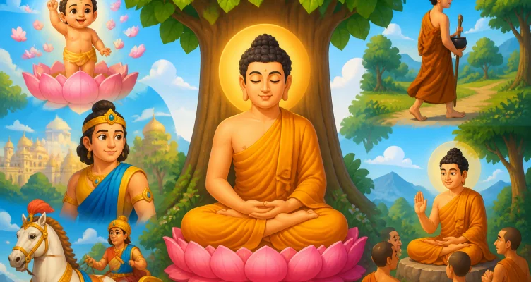 Traditionelle Lebensdaten Buddhas
