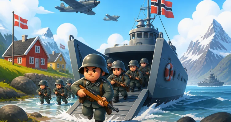 German invasion of Denmark and Norway