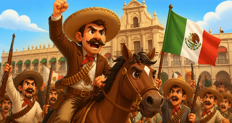 Comienzo de la Revolución mexicana