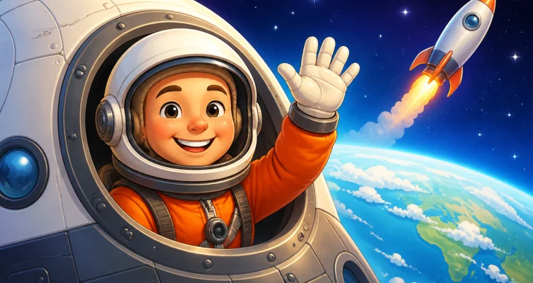 First human in space