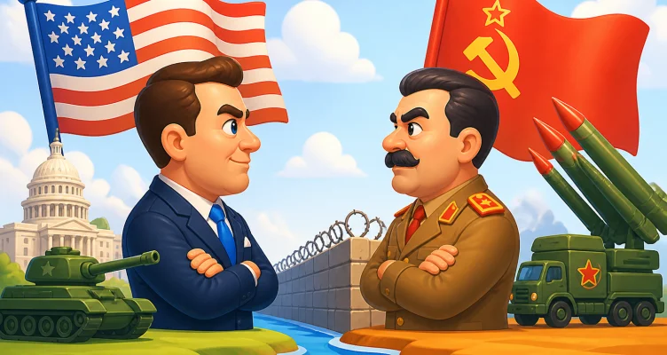 Comienzo tradicional de la Guerra Fría