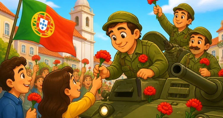 Carnation Revolution in Portugal
